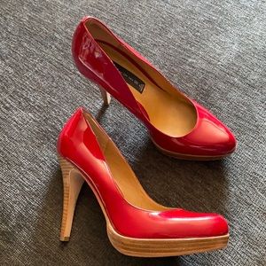 Red Steve Madden heels